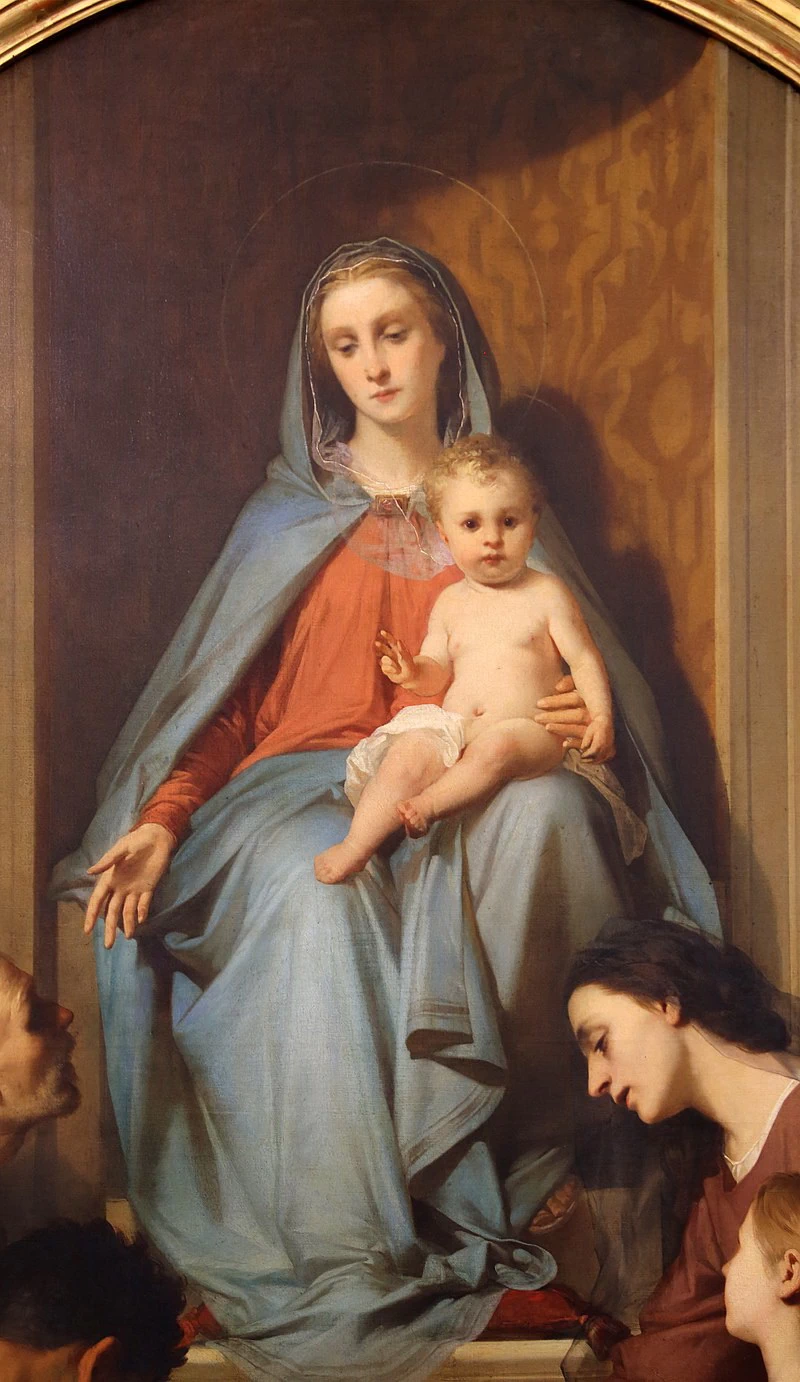 La consolazione degli afflitti - dettaglio, Museo d'arte di Palazzo Gavotti